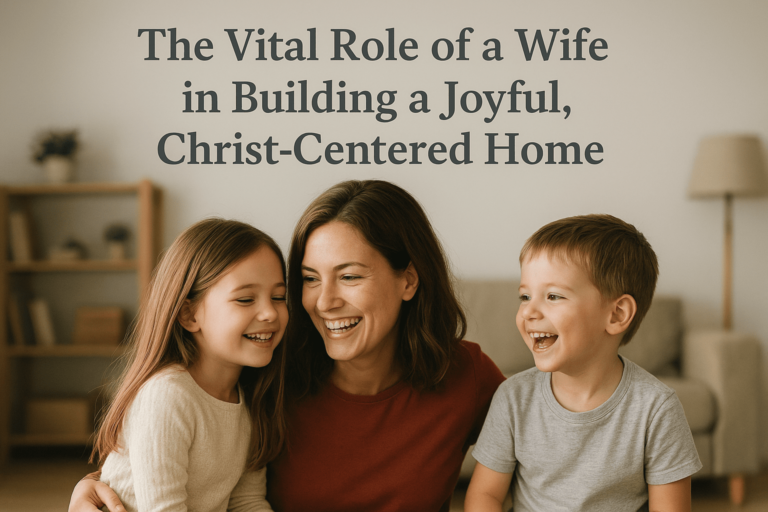The Vital Role of a Wife in Building a Joyful