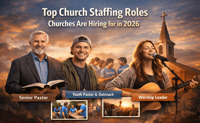 Top Church Staffing Roles Churches Are Hiring for in 2026