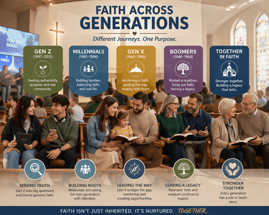 Church Attendance by Generation